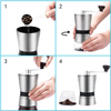  stainless steel manual coffee grinder