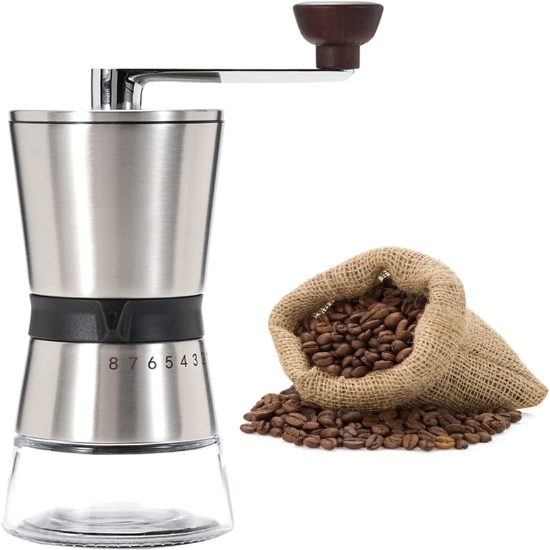  stainless steel manual coffee grinder